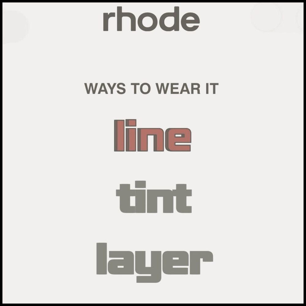 🆕 NIB Rhode Cinnamon Roll Peptide Lip Tint - Picture 5 of 10
